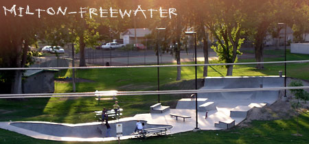Milton-Freewater concrete park