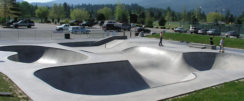 Sandpoint, Idaho skate park