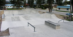 Golden British Columbia skate park
