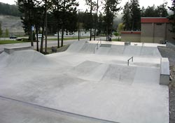 street style skate park