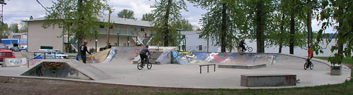 Quesnel concrete park