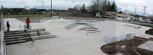 White City skatepark whole park photo