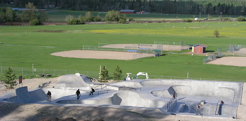 Whitefish skate park